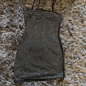 Rhinestone Mini dress